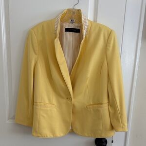 The Limited Yellow Women's Blazer